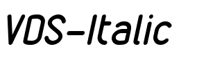 VDS Italic.ttf
