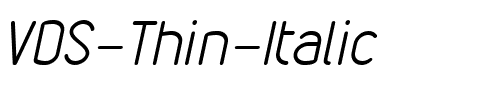 VDS Thin Italic.ttf