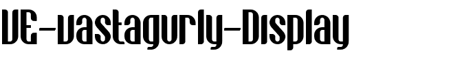 VE vastagurly Display Regular.ttf