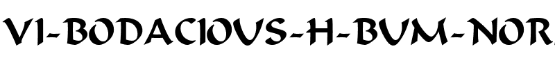 VI Bodacious H (Bum) Normal.ttf