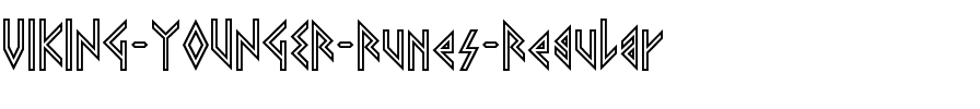 VIKING, YOUNGER Runes Regular.ttf