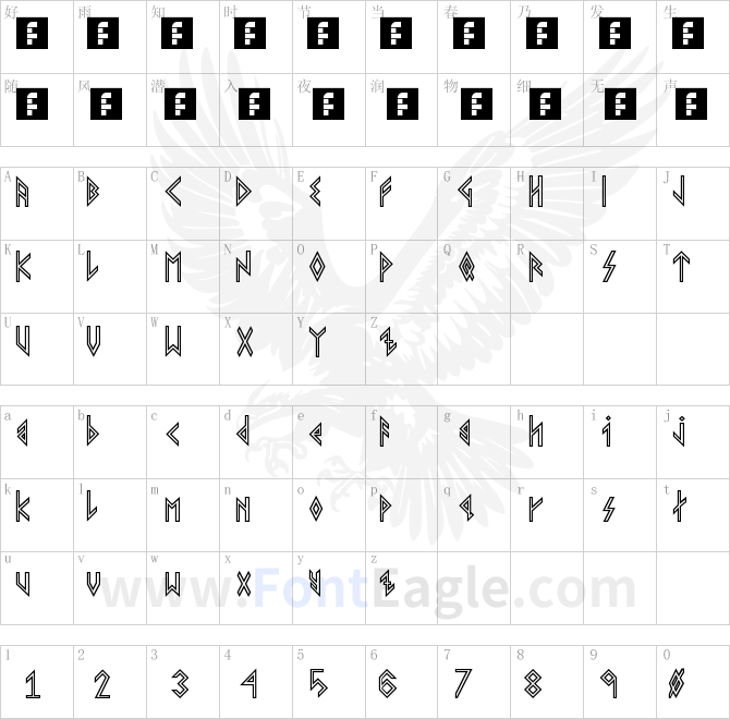 VIKING-YOUNGER-Runes-Regular