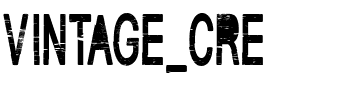 VINTAGE_CRE VINTAGE_CRE.ttf