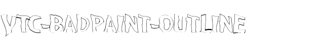 VTC BadPaint Outline.ttf