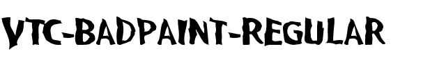 VTC BadPaint Regular.ttf