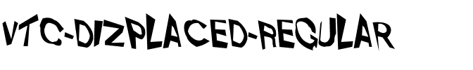 VTC Dizplaced Regular.ttf