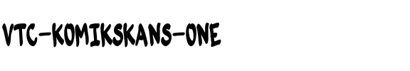 VTC-KomikSkans-One Regular.ttf