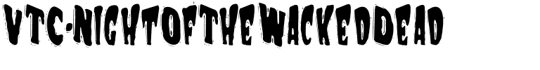 VTC NightOfTheWackedDead Regular.ttf