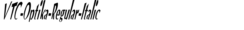 VTC Optika Italic.ttf