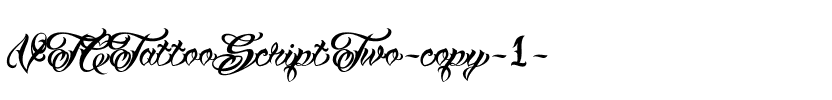 VTCTattooScriptTwo Regular.ttf