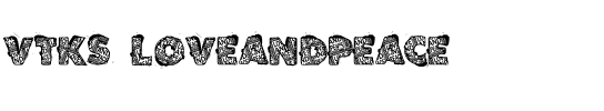 VTKS LOVEANDPEACE Regular.ttf
