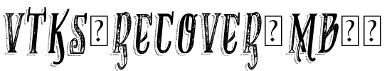 VTKS RECOVER MB 1 Normal.ttf