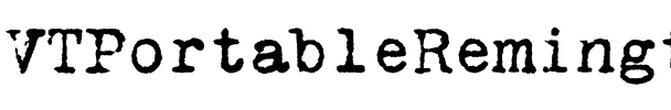 VTPortableRemington Regular.ttf