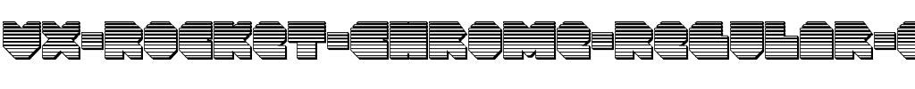 VX Rocket Chrome Regular.ttf