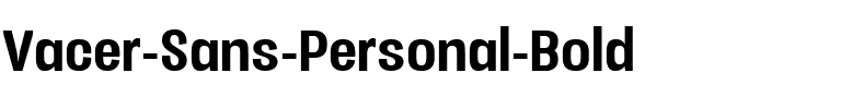 Vacer Sans Personal Bold.ttf