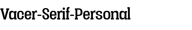 Vacer Serif Personal Regular.ttf