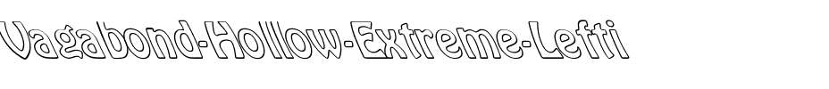 Vagabond Hollow Extreme Lefti Regular.ttf