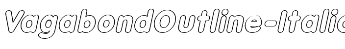 VagabondOutline Italic.ttf