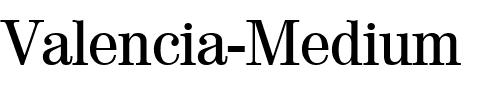 Valencia-Medium Regular.ttf