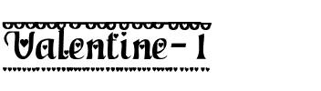 Valentine 1 Regular.ttf