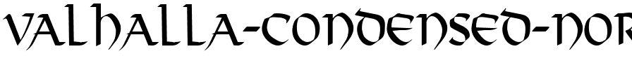 Valhalla-Condensed Normal.ttf