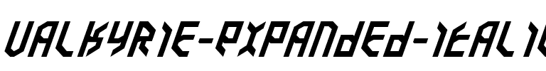 Valkyrie Expanded Italic Expanded Italic.ttf