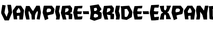 Vampire Bride Expanded Expanded.ttf