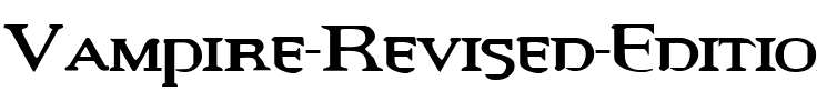 Vamipre Rev Revision.ttf