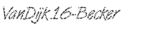 VanDijk16 Becker Regular.ttf
