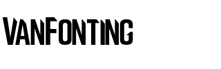 VanFonting Medium.otf