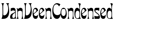 VanVeenCondensed Regular.ttf