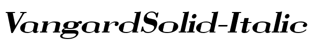 VangardSolid Italic.ttf