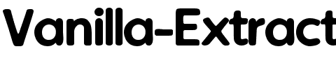 Vanilla Extract Regular.ttf