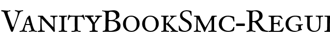 VanityBookSmc Regular.ttf
