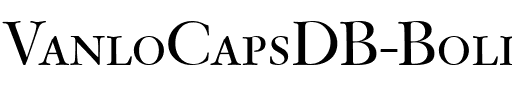 VanloCapsDB Bold.ttf