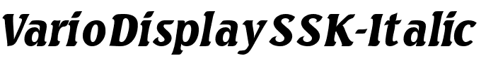 VarioDisplaySSK Italic.ttf