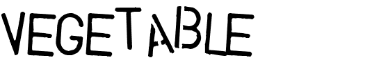 Vegetable Regular.ttf
