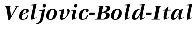Veljovic Bold Italic.ttf