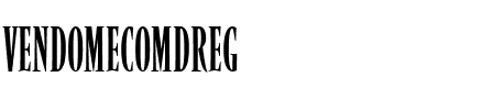 VendomeComDReg Regular.ttf