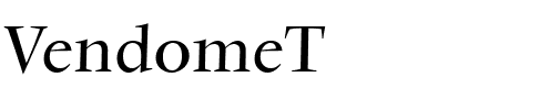 VendomeT Regular.ttf