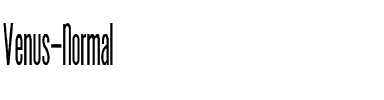 Venus-Normal Regular.ttf
