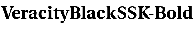VeracityBlackSSK Bold.ttf