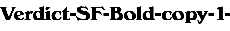 Verdict SF Bold.ttf