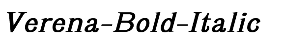 Verena Bold Italic.ttf