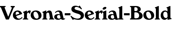 Verona-Serial Bold.ttf