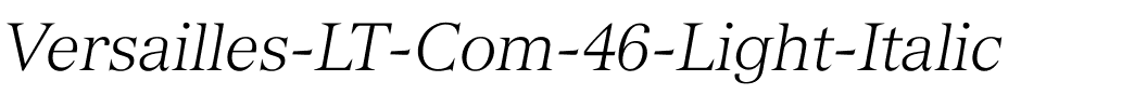 Versailles LT Com Light Italic Regular.ttf