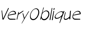 VeryOblique Regular.ttf