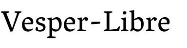 Vesper Libre Regular.ttf
