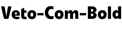Veto Com Bold Regular.ttf