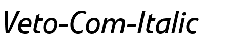 Veto Com Italic Regular.ttf